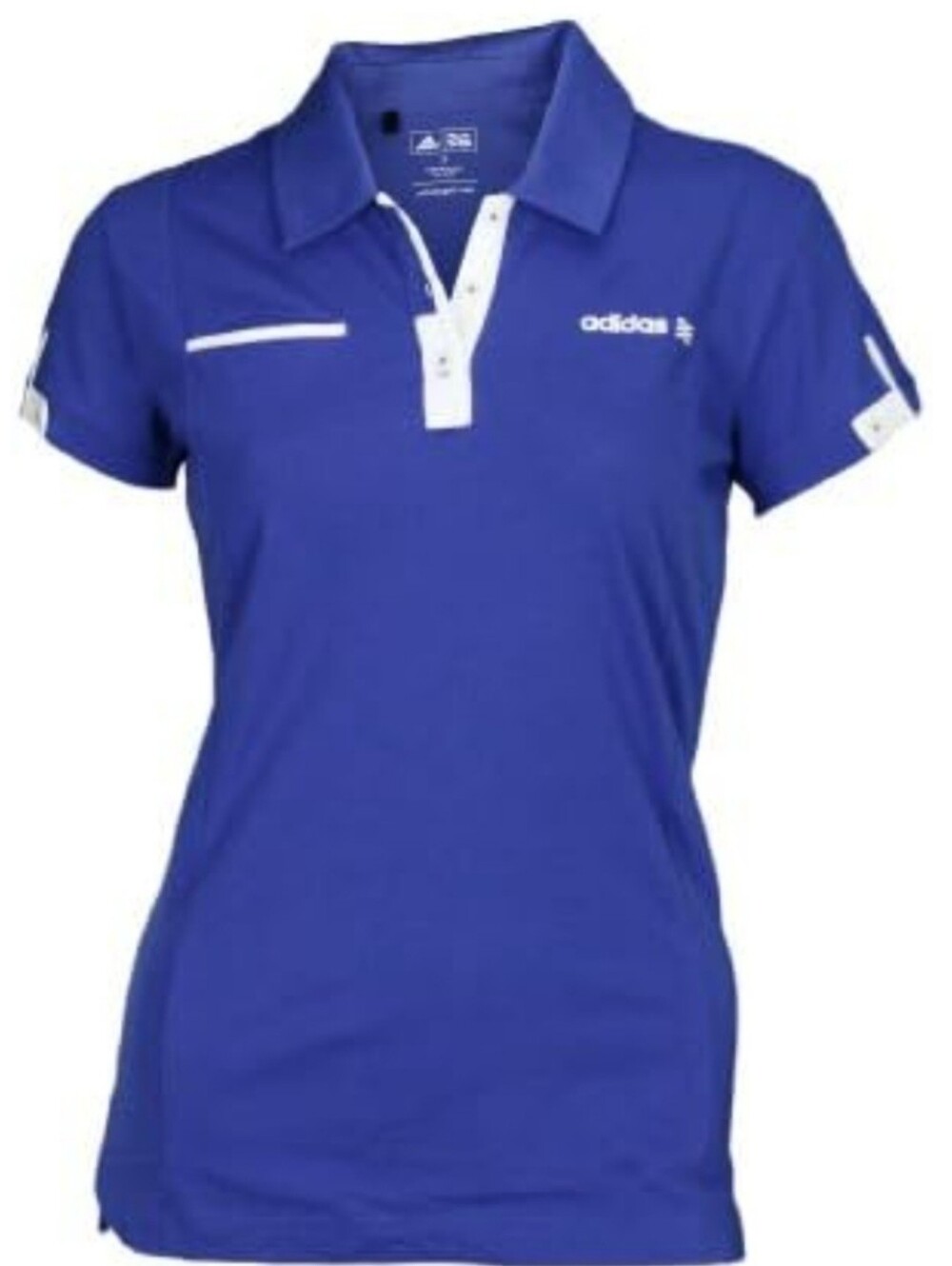 NWOT Adidas Taylormade Blue Front Pocket Polo Golf Shirt Sz Small